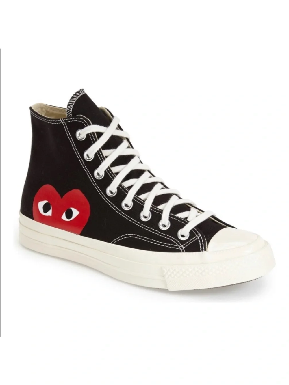 NWB CONVERSE X PLAY COMME DES GARÇONS CHUCK 70 HIGH TOP SNEAKERS MNS 10 WMS 12